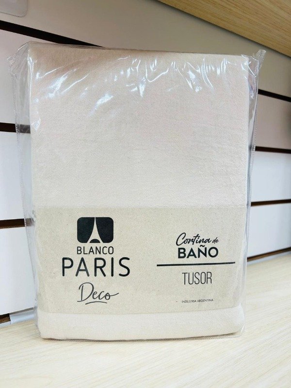 Producto - Cortina de baño tusor lisa