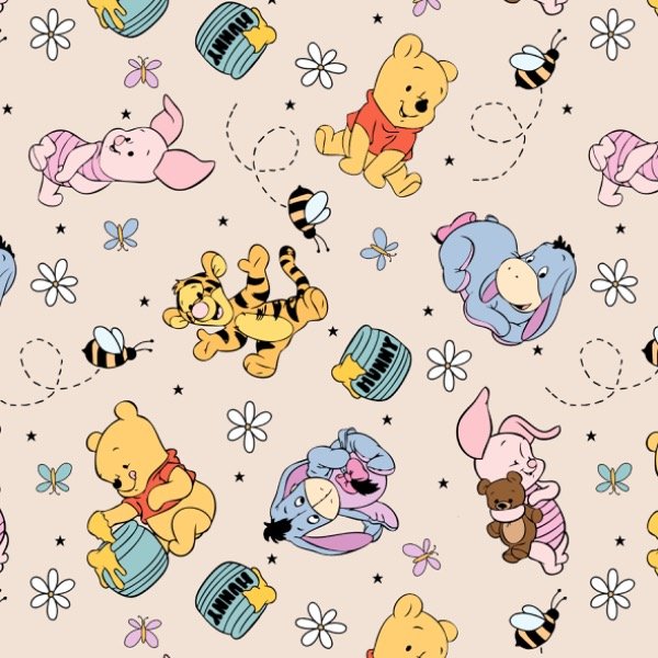 Producto - Retazo Cordura Winnie Pooh 69cm