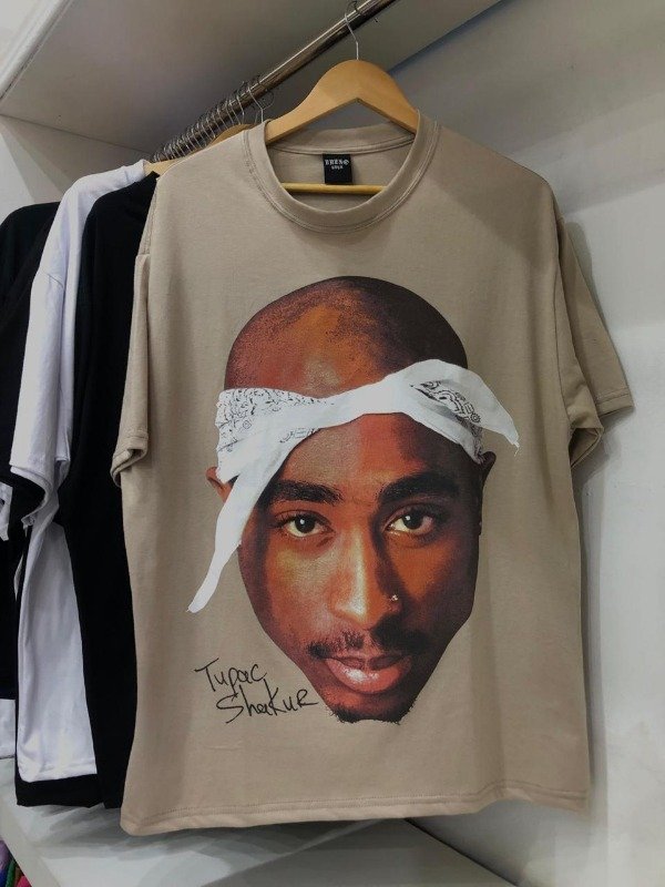Camiseta oversize Shakur — imagen 3