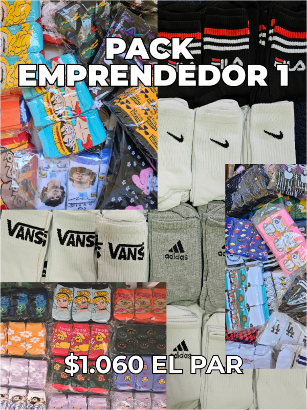 Producto - Pack EMPRENDEDOR 1 (60 pares)