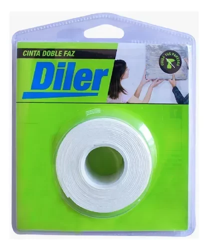 Producto - Cinta Doble Faz 12mm x 2m DILER