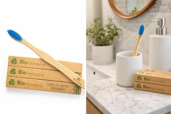 Producto - Cepillo de dientes de bambú