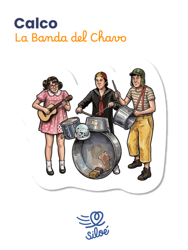 Producto - Calco - La banda del Chavo