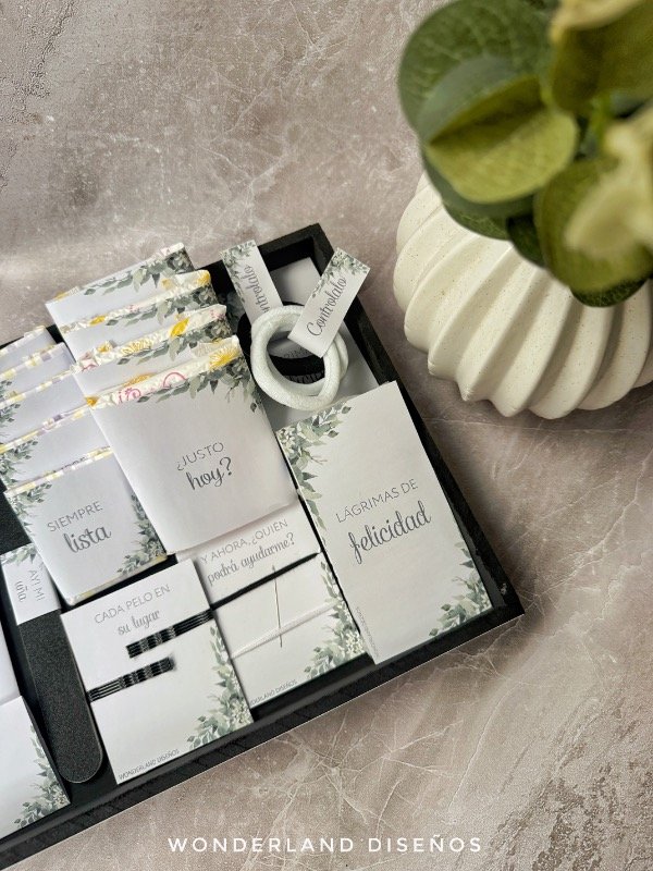 Producto - Kit de Baño - Diseño Seba (hojas) - 3