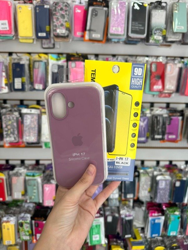 Producto - Funda Silicone case + templado 9D