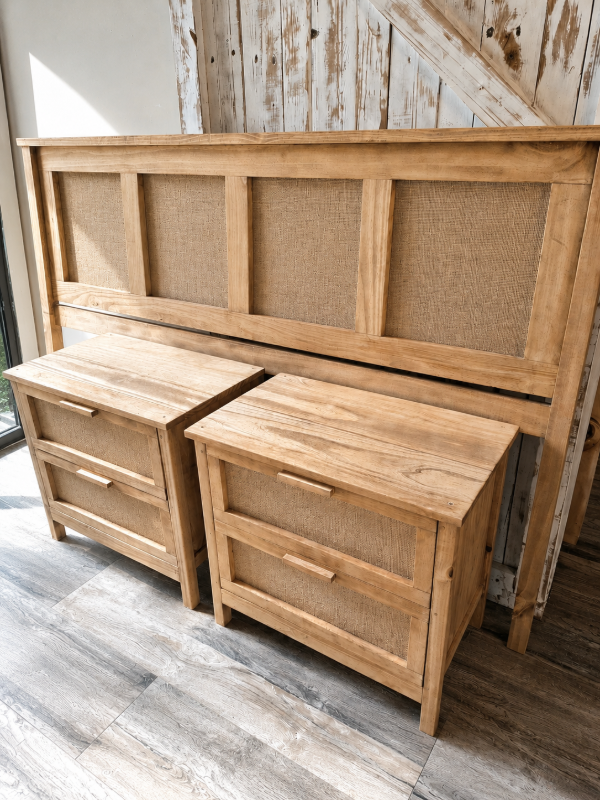 Producto - COMBO Dormitorio HIKARI en fibras naturales o lienzo - 5