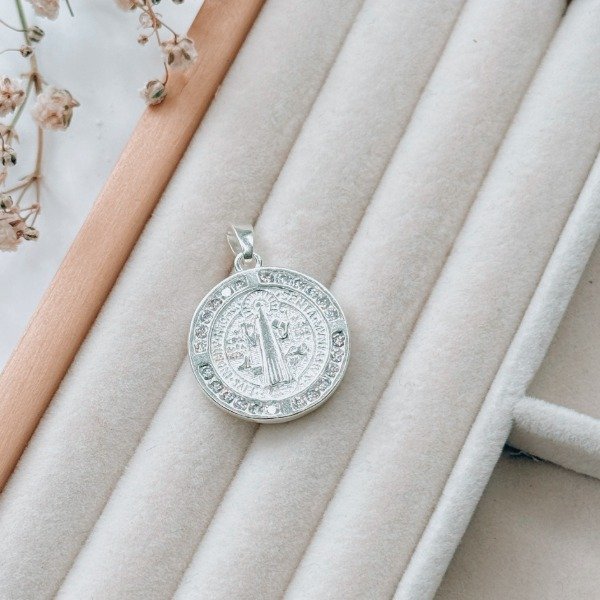 Producto - Dije Virgen Milagrosa Laminado Plata 925 - 1