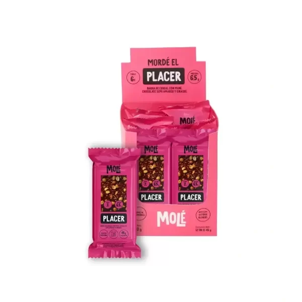 Producto - Barras de Cereal Molé Placer x 12u