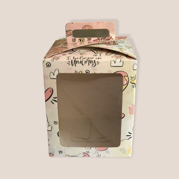 Producto - CAJA  UNICORNIOS RECTANGULAR