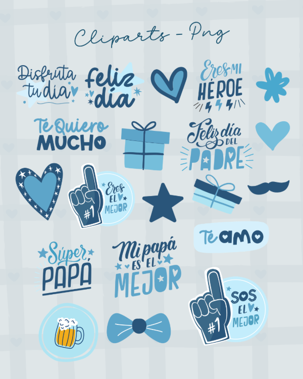 Producto - STICKERS Papá