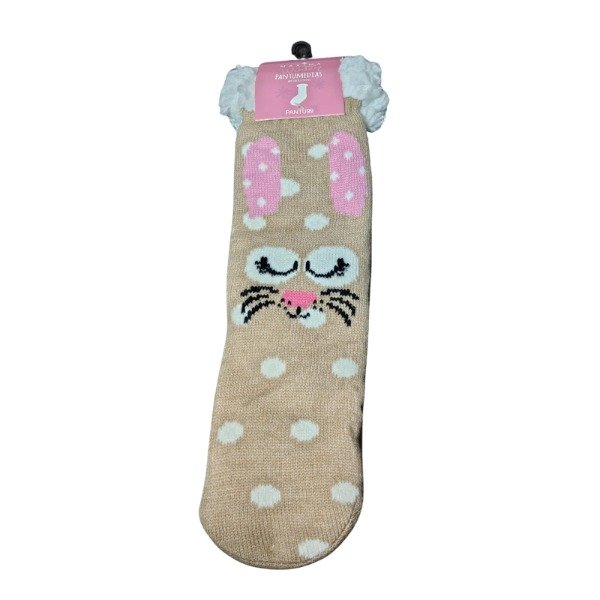 Producto - Medias pantumedias dama beige con gatito