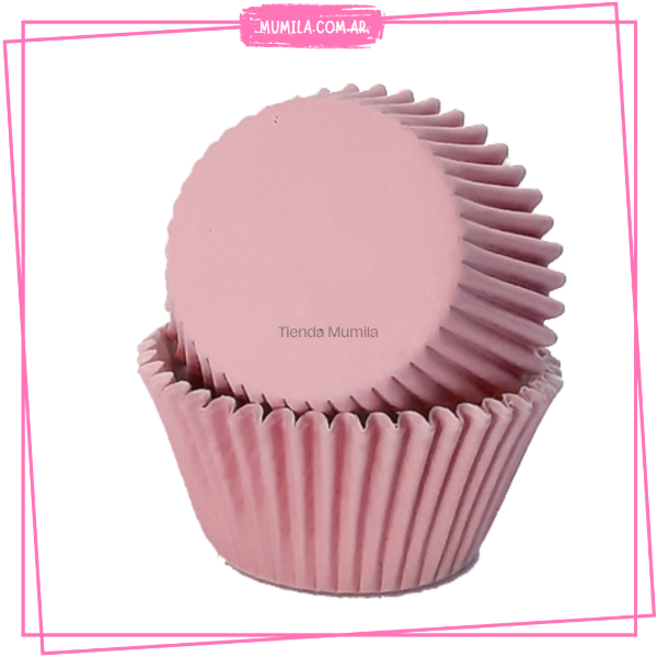 Producto - Pirotines rosa n10 x25unidades pirotin cupcake