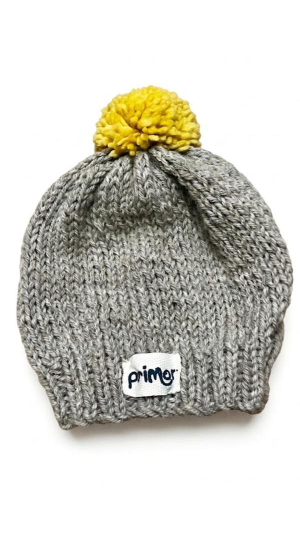 Producto - Gorrino Gris y Amarillo - 0