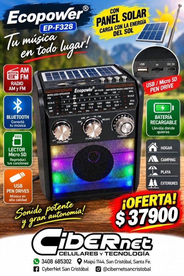 Producto - Radio Ecopower ep-f328