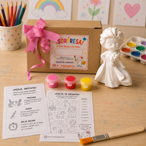 Producto - Kit Sorpresa para Pintar Frozen Elsa