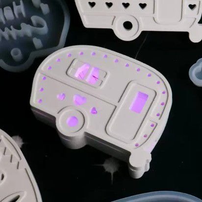 Producto - Molde de silicona Cuenco con tapa de Auto