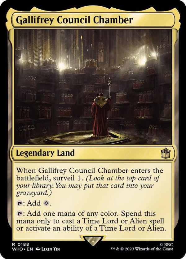 Producto - Gallifrey Council Chamber  Doctor Who