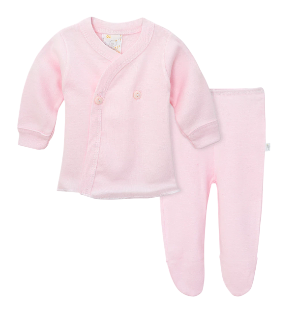 Producto - Conjunto: batita manga larga y medio osito