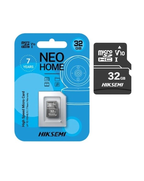 Producto - Memoria Micro SD 32GB HIKSEMI NEO HOME 92MB/s