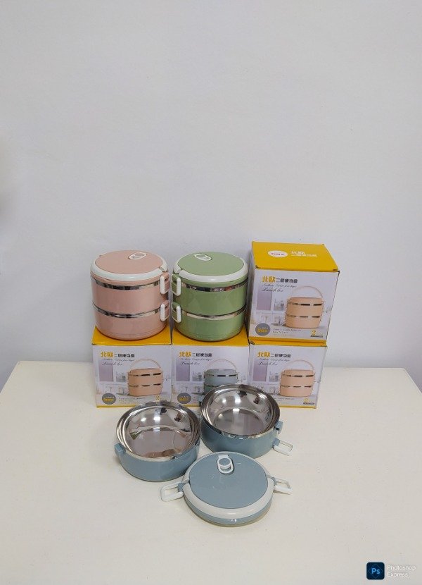 Producto - Lonchera doble térmica con mango