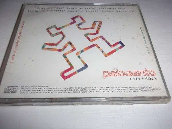 Producto - CD PALOSANTO UNA MANO EN LA SELVA ARG 35B LATIN ROCK - 1