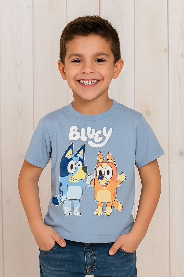 Producto - Bluey y Bingo manga corta