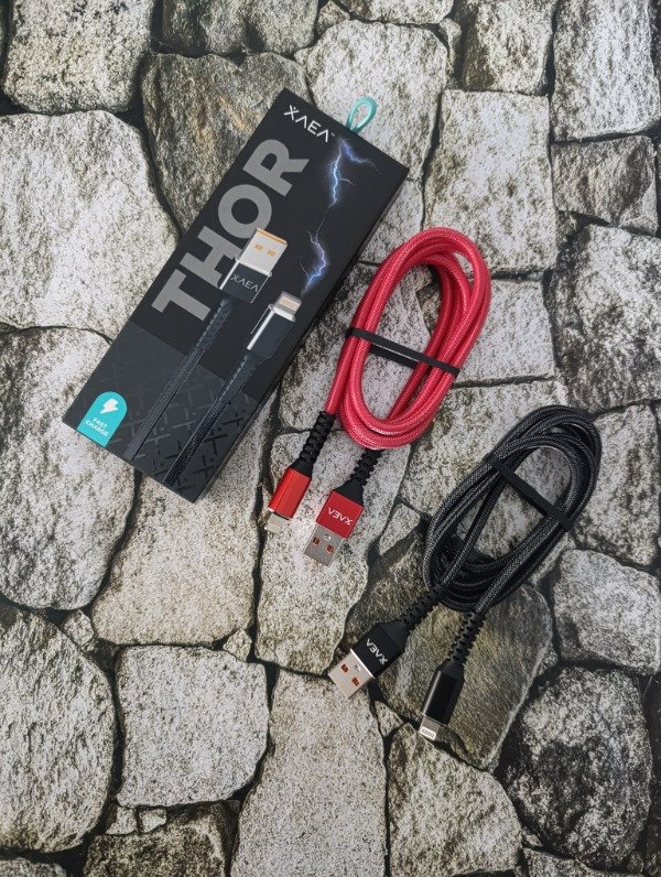 Producto - Cable usb lightning mallado Thor 7.2