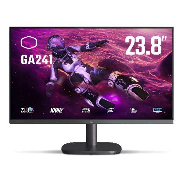 Producto - MONITOR 24" COOLERMASTER GA241 LED FHD 100HZ 1MS VGA HDMI