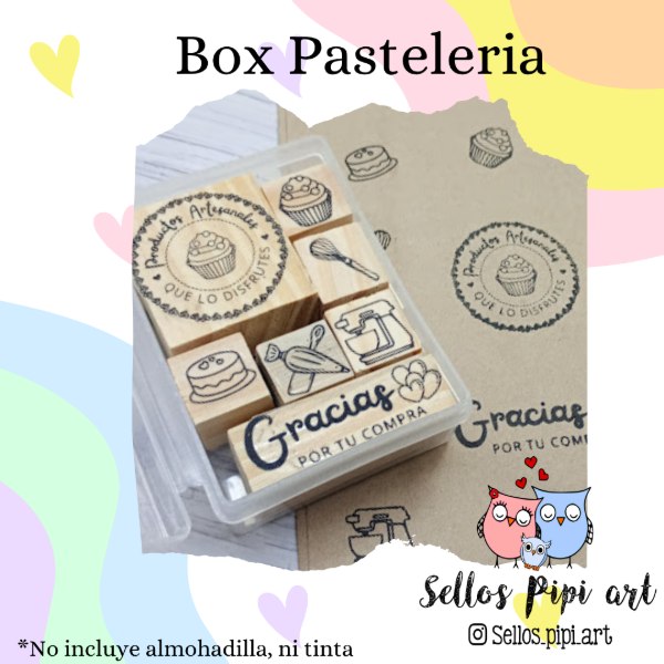 Producto - Box sellos Pastelería