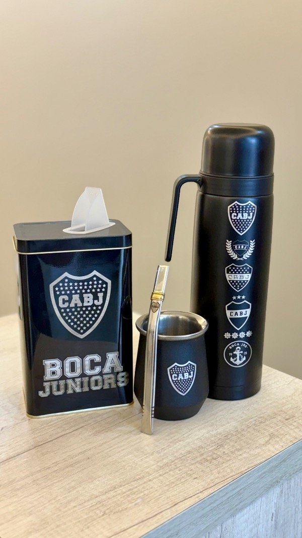 Producto - COMBO BOCA JUNIORS ACERO