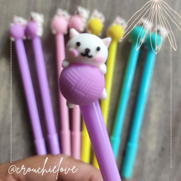 Producto - LAPICERA GATITO Y OVILLO