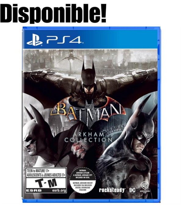 Producto - Batman Arkham Collection Juego Físico Usado PS4