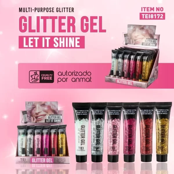 Producto - TEI GLITTER GEL LET IT SHINE