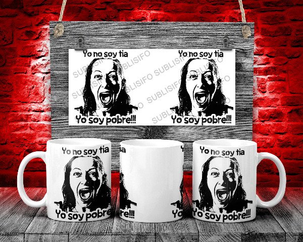 Producto - Yo no soy tía, yo soy pobre!!! [Esperando la Carroza] [Stencil Art]