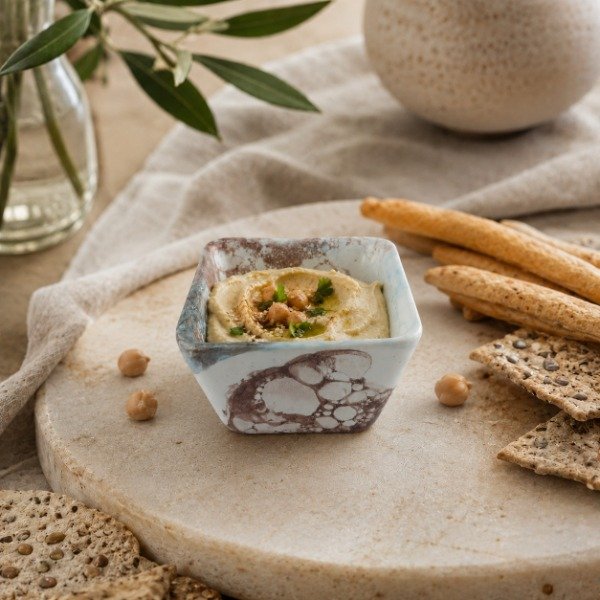 Producto - Cazuela cuadrada chica Línea Cielo y tierra - 0