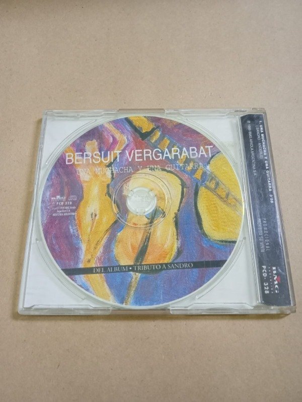 Producto - Una muchacha y una guitarra - Bersuit Vergarabat - BMG 1999 - Single - 1