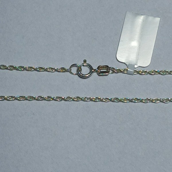 Producto - Cadena Turbillon Plata 925 - 50 cm fina - 1