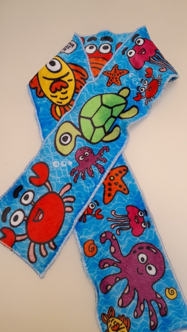 Producto - Bufanda Fondo del mar