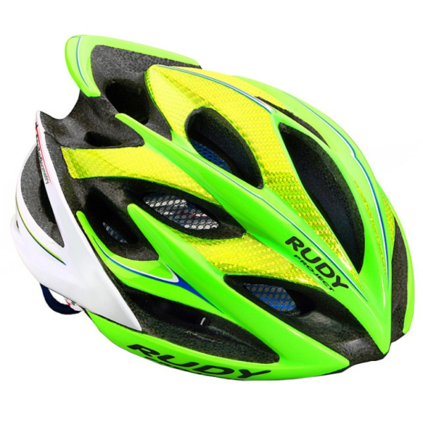 Producto - CASCO RUDY PROJECT WINDMAX LIME FLUO WHITE SHINY