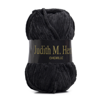 Producto - Chenille Judith Herz color negro