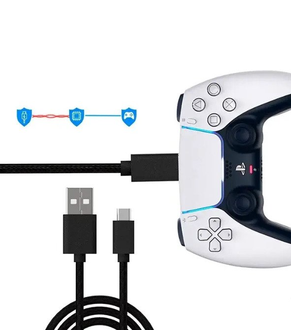 Producto - CABLE USB C PS5 2MTS HIGH QUALITY