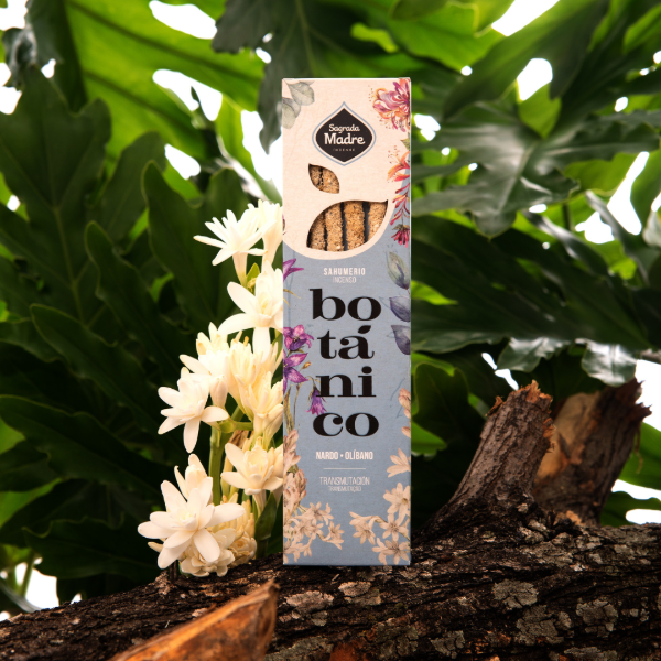 Producto - Sahumerio incenso Botánico Nardo y Olíbano "Trasmutación"