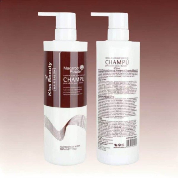 Producto - SHAMPOO MACAROOT POWDER KISS BEAUTY KA68913