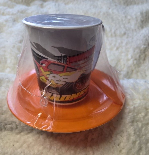 Producto - Set de plato + cucharita  + Plato Cars