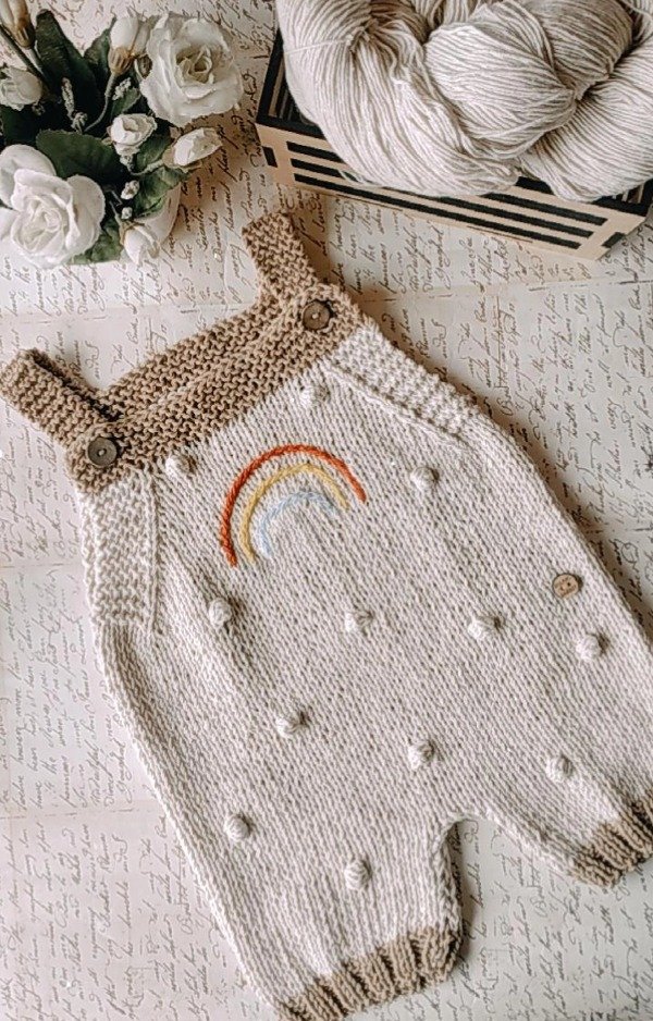 Producto - Jardinero corto Arcoiris