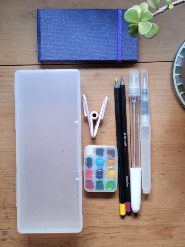 Producto - Kit de arte con cartuchera/caja de regalo! - 0