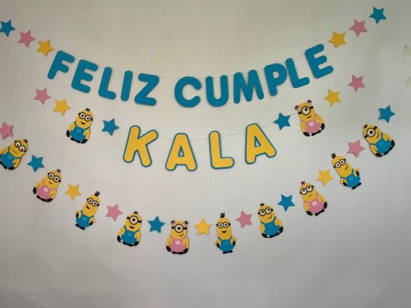 Producto - Kits de Guirnaldas de Los Minions (x3unidades)
