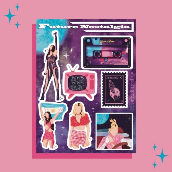 Producto - Set Troquelado 'Future Nostalgia' Dua Lipa