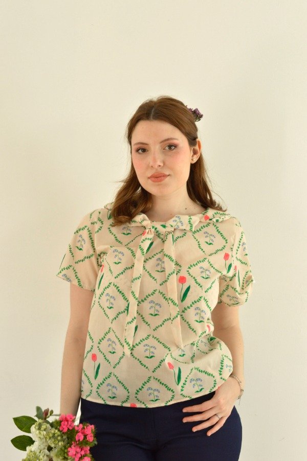Producto - Blusa Jardin Crema