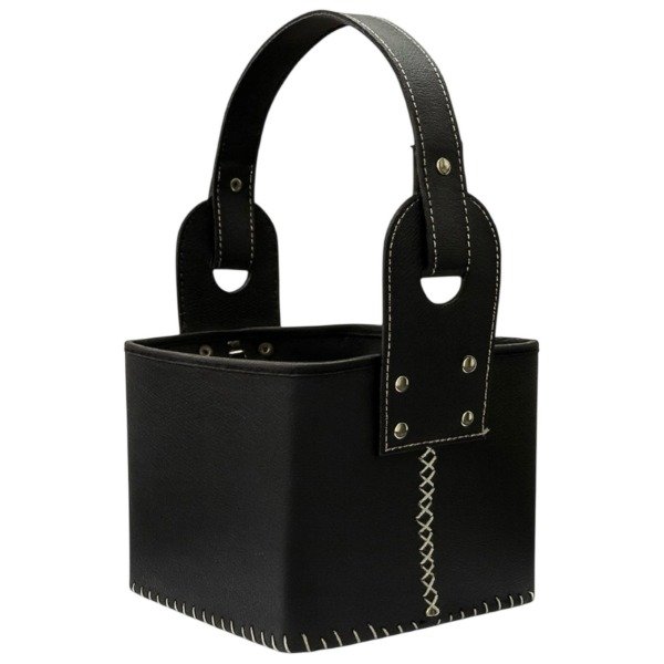 Producto - Canasta Matera Cuerina Premium